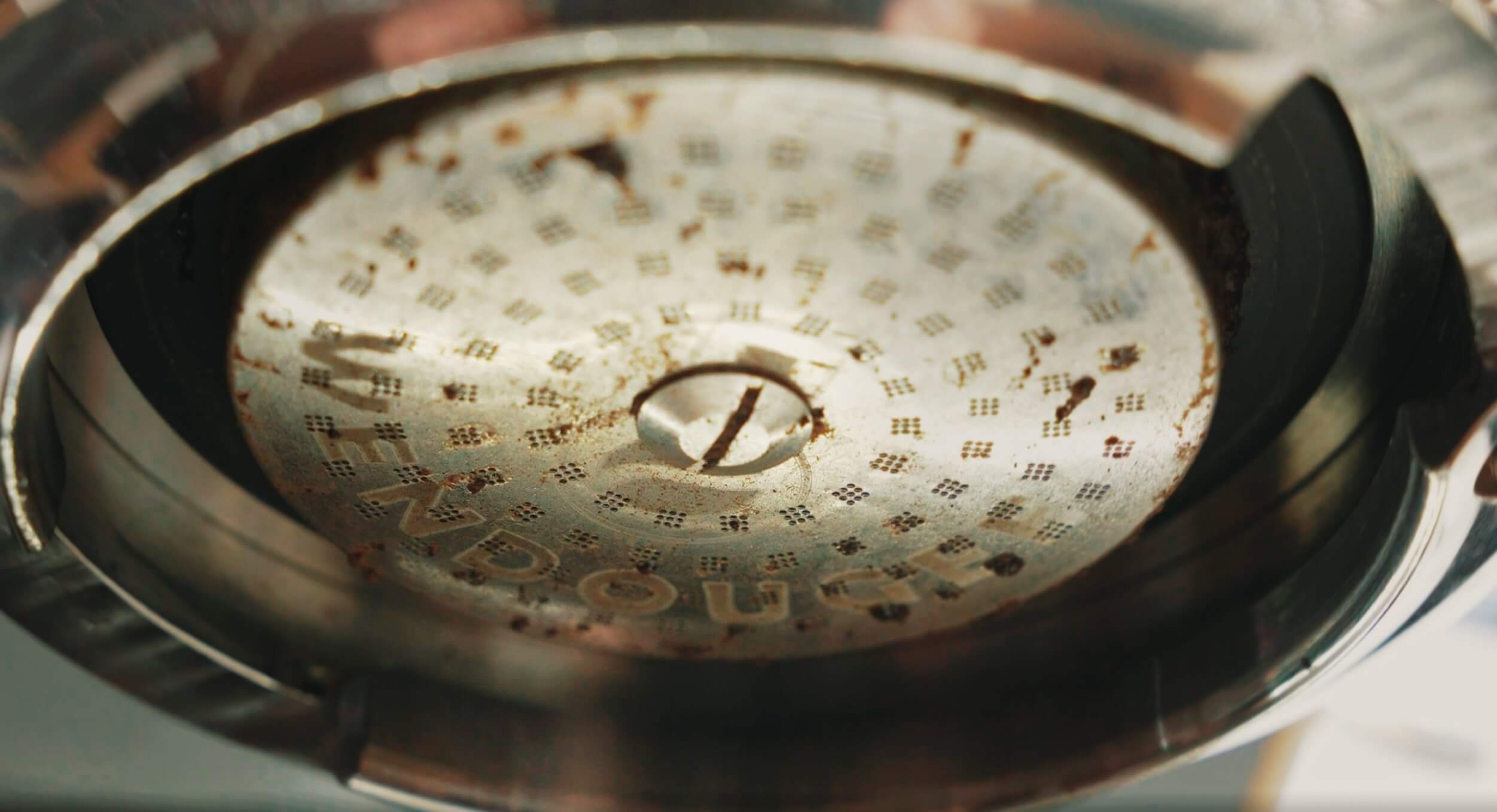 Грязный портафильтр